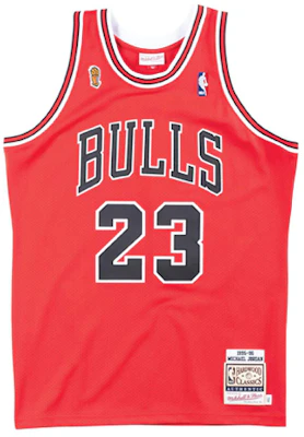 Mitchell & Ness 芝加哥公牛隊 95-96總決賽 Michael Jordan #23 紅色球衣 男女適用 AJY4GS18075-CBUSCAR95MJO Order Mitchell & Ness 芝加哥公牛隊 95-96總決賽 Michael Jordan #23 紅色球衣 男女適用 AJY4GS18075-CBUSCAR95MJO