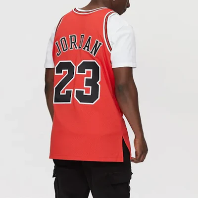 Mitchell & Ness 芝加哥公牛隊 95-96總決賽 Michael Jordan #23 紅色球衣 男女適用 AJY4GS18075-CBUSCAR95MJO Shop Mitchell & Ness 芝加哥公牛隊 95-96總決賽 Michael Jordan #23 紅色球衣 男女適用 AJY4GS18075-CBUSCAR95MJO