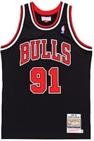 Mitchell Ness Mitchell & Ness Chicago Bulls Dennis Rodman #91 NBA 97-98 Black Retro Jersey. AJY4GS18078-CBUBLCK97DRD Mitchell Ness Mitchell & Ness Chicago Bulls Dennis Rodman #91 NBA 97-98 Black Retro Jersey. AJY4GS18078-CBUBLCK97DRD
