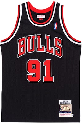 Mitchell & Ness Chicago Bulls Dennis Rodman #91 97-98 Jersi Retro Hitam. AJY4GS18078-CBUBLCK97DRD Buy Mitchell & Ness Chicago Bulls Dennis Rodman #91 97-98 Jersi Retro Hitam. AJY4GS18078-CBUBLCK97DRD