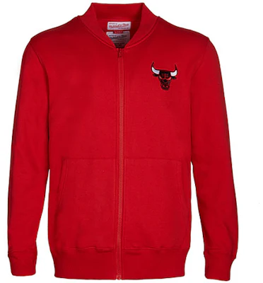 Mitchell & Ness 芝加哥公牛刺繡籃球外套 紅色冬季男女款 MN16Z24-CHI Buy Mitchell & Ness 芝加哥公牛刺繡籃球外套 紅色冬季男女款 MN16Z24-CHI