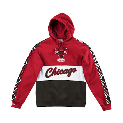 Mitchell Ness Mitchell & Ness Chicago Bulls Graffiti Hoodie Black男女款秋冬款 FPHD4771-CBUYYPPPBLCK