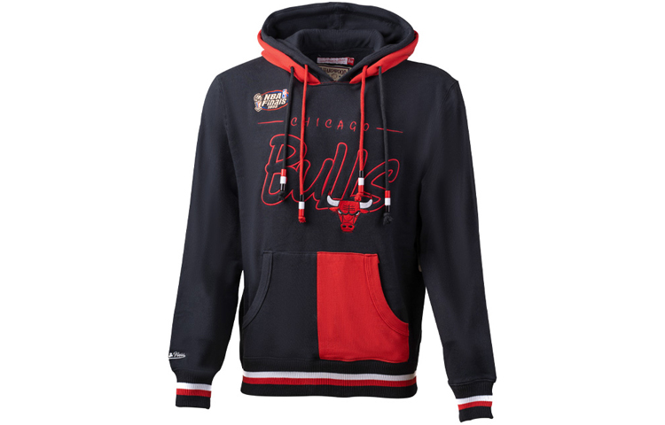 Mitchell Ness Mitchell & Ness Chicago Bulls Fleece Crewneck Sweatshirt Unisex MN16W15-CHI