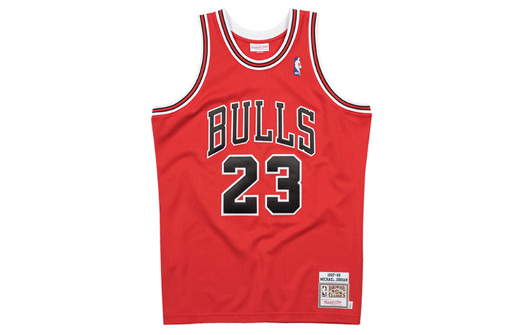 Mitchell Ness Mitchell & Ness Chicago Bulls Michael Jordan #23 Red 1997-98 Retro Jersey Unisex AJY4GS18399-CBUSCAR97MJO
