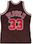 Lookbook Mitchell & Ness Jersey Chicago Bulls Scottie Pippen #33 95-96 Hitam Retro Mesh. 7226-300-95SPIPP