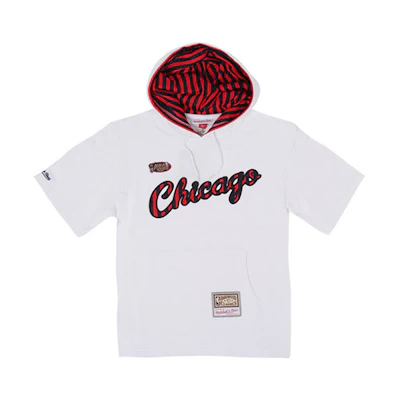 Mitchell Ness Mitchell & Ness Cincinnati Bengals Black Satin Jacket with Animal Print & Stripes OJBF5516-CBNYYPPPBLCK