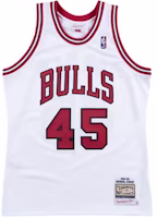 Mitchell Ness Mitchell & Ness Chicago Bulls White Basketball Jersey Loose Fit Tank Top. AJY4LG19007-CBUWHIT94MJO Mitchell Ness Mitchell & Ness Chicago Bulls White Basketball Jersey Loose Fit Tank Top. AJY4LG19007-CBUWHIT94MJO