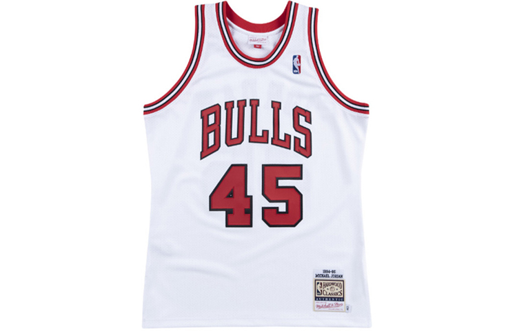 Mitchell Ness Mitchell & Ness Chicago Bulls White Basketball Jersey Loose Fit Tank Top. AJY4LG19007-CBUWHIT94MJO 圖 2