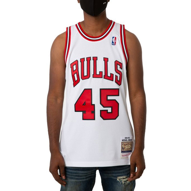 Mitchell Ness Mitchell & Ness Chicago Bulls White Basketball Jersey Loose Fit Tank Top. AJY4LG19007-CBUWHIT94MJO 圖 4