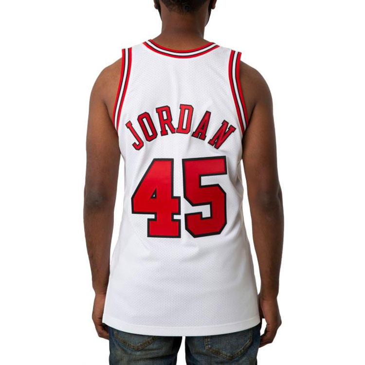 Mitchell Ness Mitchell & Ness Chicago Bulls White Basketball Jersey Loose Fit Tank Top. AJY4LG19007-CBUWHIT94MJO 圖 5