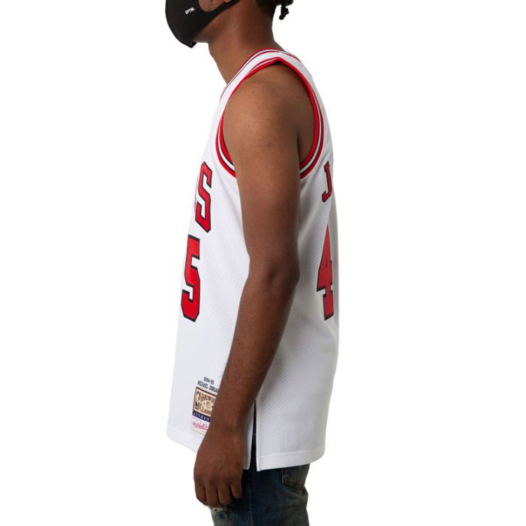 Mitchell Ness Mitchell & Ness Chicago Bulls White Basketball Jersey Loose Fit Tank Top. AJY4LG19007-CBUWHIT94MJO 圖 6