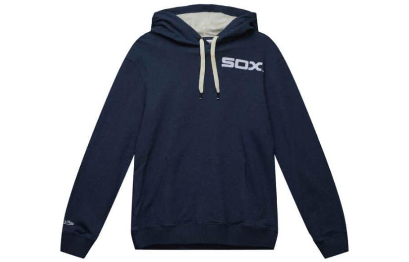 Mitchell Ness Mitchell & Ness Classic Hoodie University of Utah Black Pullover Sweatshirt GH8342-UUTBLCK