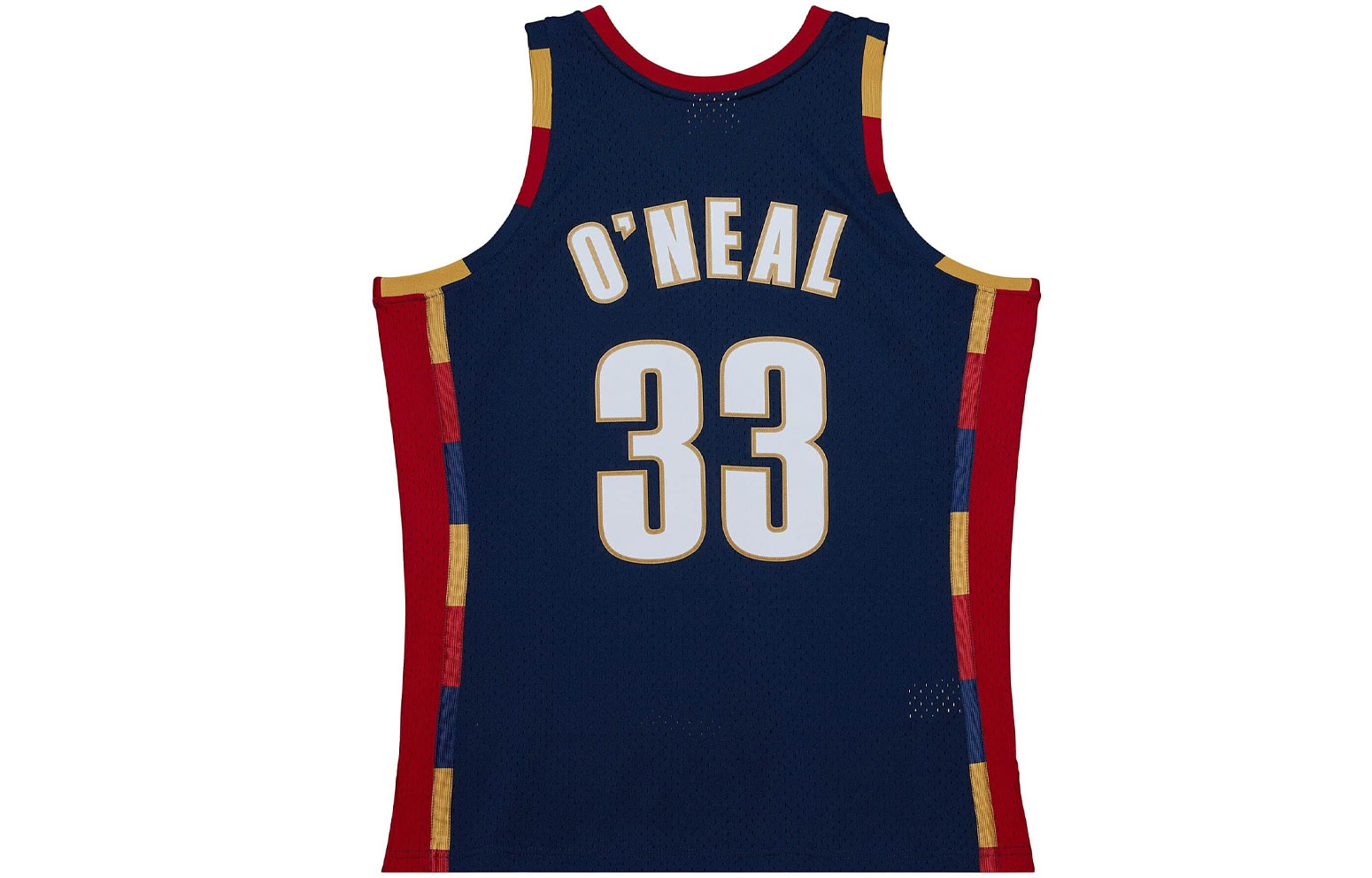 Lookbook Mitchell Ness Mitchell & Ness Cleveland Cavaliers Shaquille O'Neal #33 Blue Basketball Jersey Men. SMJY5604-CCA09SONNAVY