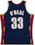 Lookbook Mitchell Ness Mitchell & Ness Cleveland Cavaliers Shaquille O'Neal #33 Blue Basketball Jersey Men. SMJY5604-CCA09SONNAVY