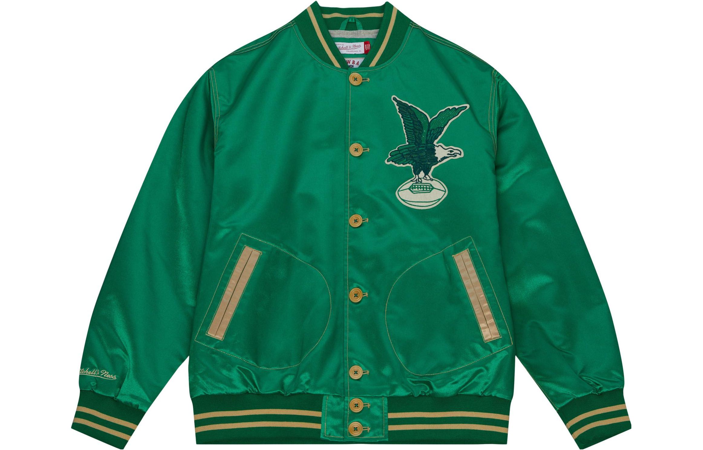 Mitchell Ness Mitchell & Ness Colorblock Baseball Jacket Blue OJBF5516-QNOYYPPPLTBL