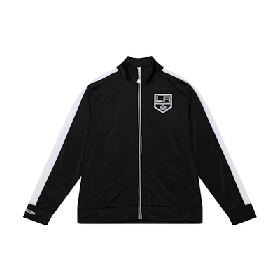 Mitchell Ness Mitchell & Ness Colorblock Embroidered Lettermen Jacket Black () ABJKGS18365-CWSBLCK91