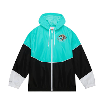 Mitchell Ness Mitchell & Ness Colorblock Hooded Zip Jacket Red () OJZP5520-CBUYYPPPBKRD
