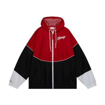 Mitchell Ness Mitchell & Ness Colorblock Hoodie Jacket Green OJPO1038-PEAYYPPPDKGN