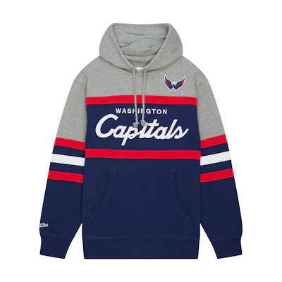 Mitchell Ness Mitchell & Ness Colorblock Letter Crewneck Sweatshirt Blue FCPO5512-UFLYYPPPROYA