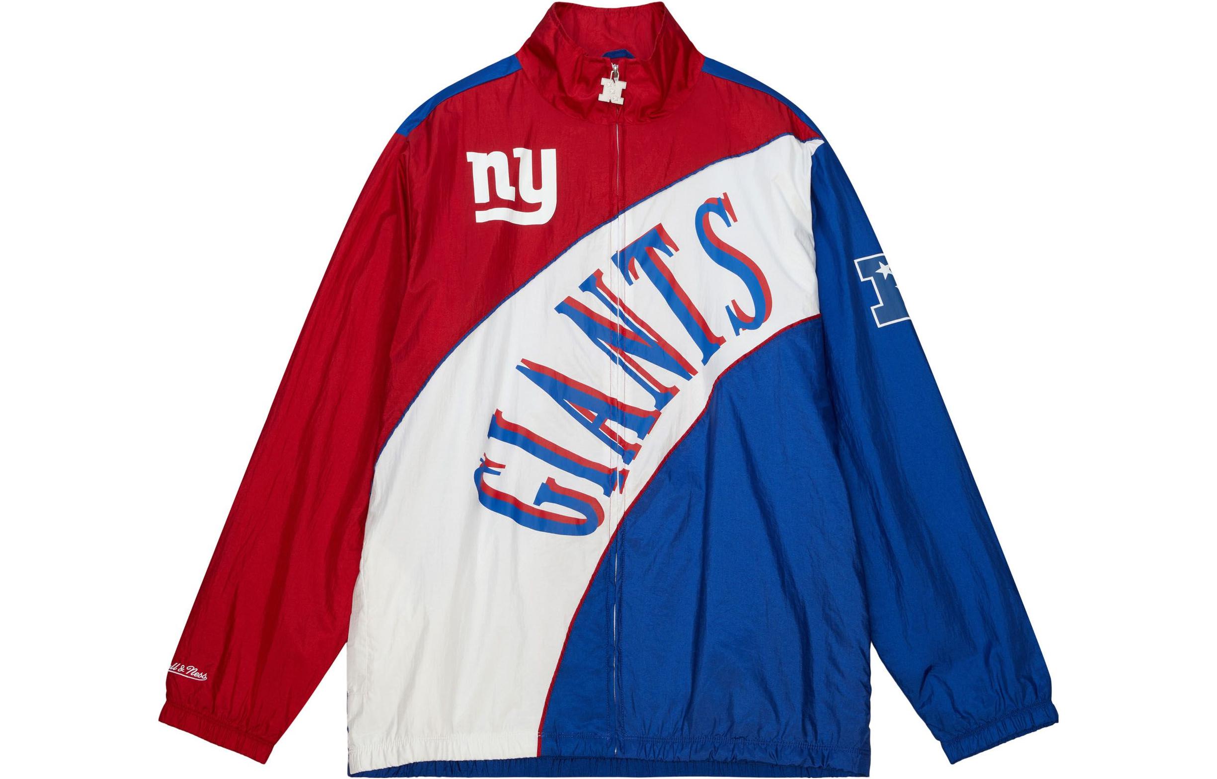 Mitchell Ness Mitchell & Ness Colorblock Letter Print Zip Hoodie Jacket Purple () OJZP5520-CLMYYPPPBKPR