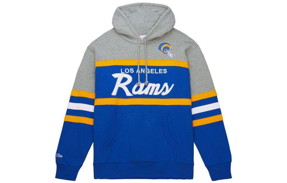 Mitchell Ness Mitchell & Ness Colorblock Letter Print Stand-Collar Jacket Mens Long Sleeve OJZP5517-MIAYYPPPMTWH