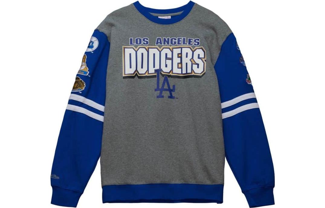 Mitchell Ness Mitchell & Ness Colorblock Letterman Zip Jacket Yellow OJZP5517-UNDYYPPPMTWH