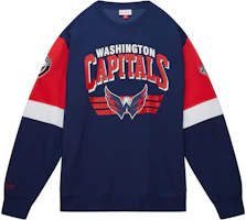 Mitchell Ness Mitchell & Ness Colorblock Logo Crewneck Sweatshirt Navy () FCPO5512-WCAYYPPPNAVY Mitchell Ness Mitchell & Ness Colorblock Logo Crewneck Sweatshirt Navy () FCPO5512-WCAYYPPPNAVY