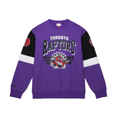 Mitchell Ness Mitchell & Ness Colorblock Logo Print Full-Zip Jacket Blue - Long Sleeve OJZP5517-NEPYYPPPMTWH