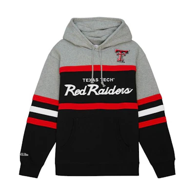 Mitchell Ness Mitchell & Ness Colorblock Logo Print Hoodie Yellow () FPHD6293-PPEYYPPPBKGD