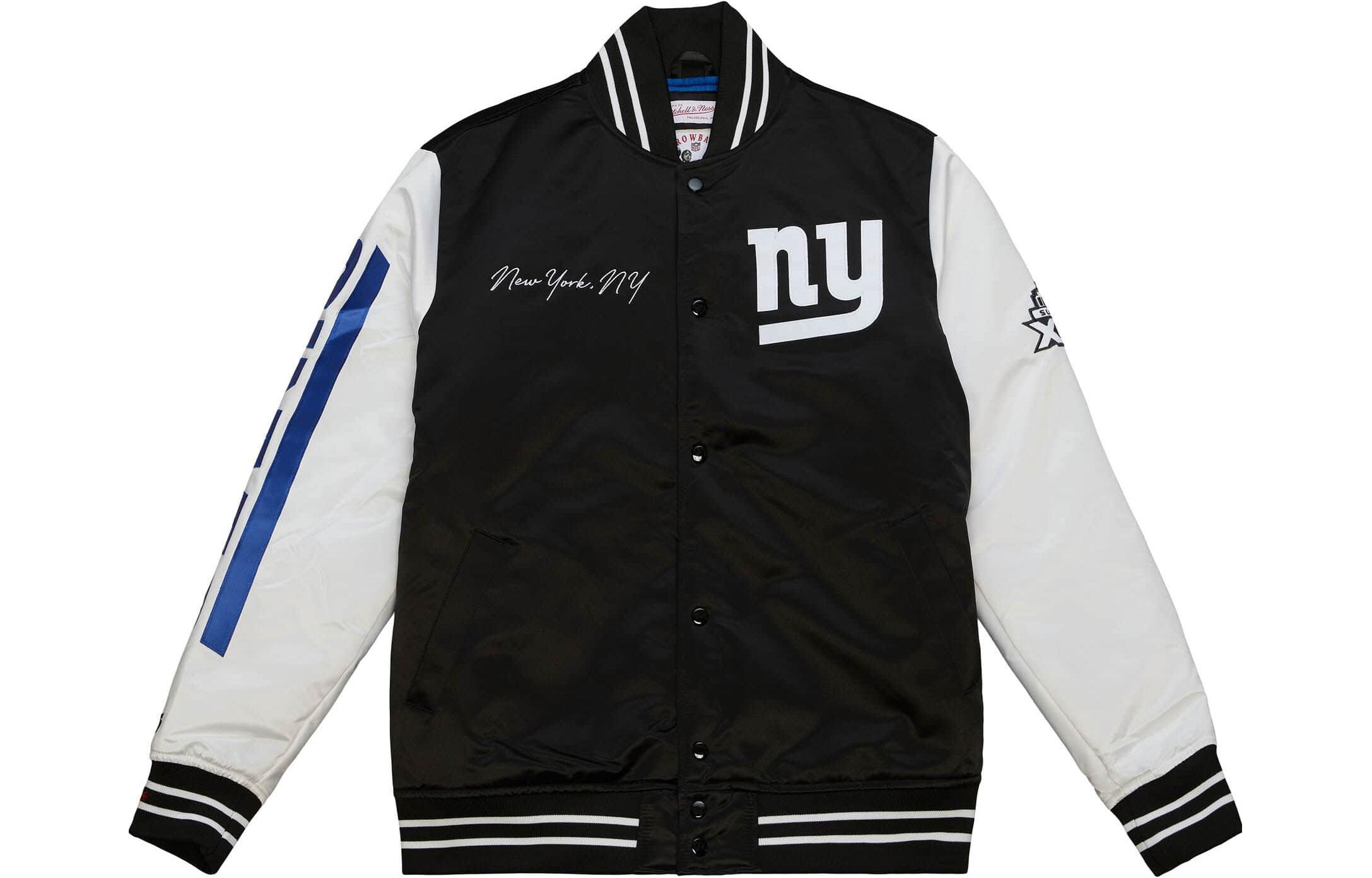 Mitchell Ness Mitchell & Ness Colorblock Loose Fit Hooded Zip Jacket OJZP5520-DCOYYPPPBKBL