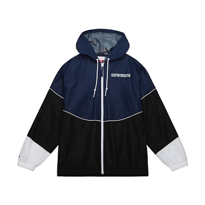 Mitchell Ness Mitchell & Ness Colorblock Loose Fit Hoodie Jacket OJZP5520-UMAYYPPPBKRD