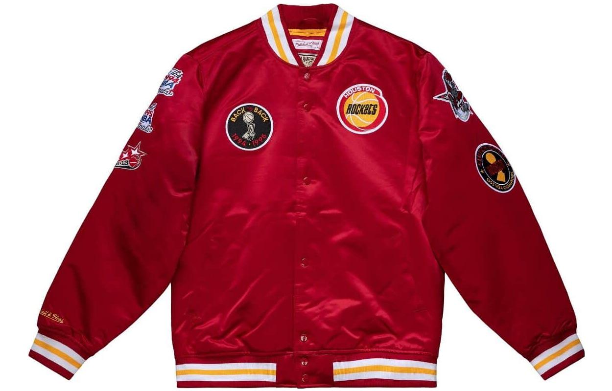 Mitchell Ness Mitchell & Ness Colorblock Striped Hoodie - Gray FPHD6293-UFLYYPPRYGY