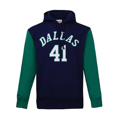 Mitchell Ness Mitchell & Ness Dallas Mavericks Team Legacy French Terry Hoodie Navy FPHD5513-DMAYYPPPNYCR