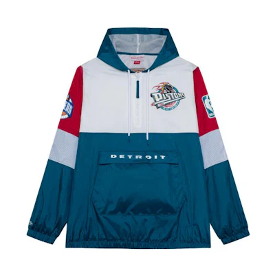 Mitchell Ness Mitchell & Ness Donald Duck Embroidered Logo V-Neck Long Sleeve Jacket White Men OJBF4986-MIAYYPPPWHIT