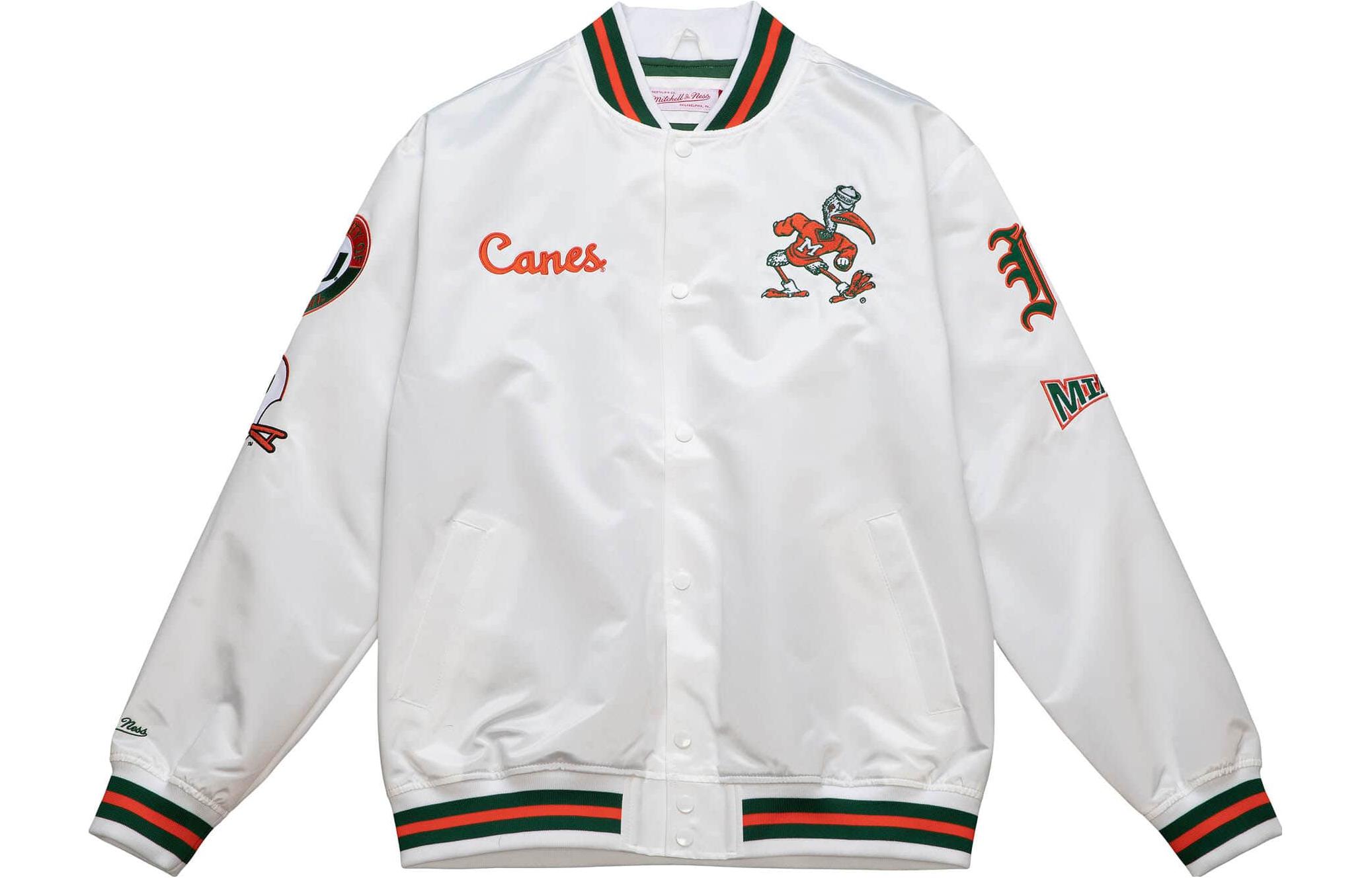 Mitchell Ness Mitchell & Ness Double Clutch Satin Jacket Oakland Raiders Black OJBF3397-ORAYYPPPBKSV