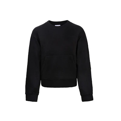 Mitchell Ness Mitchell & Ness Embroidered Logo Fleece Pullover Hoodie Black () FPHDEY18030-MNNBLCK