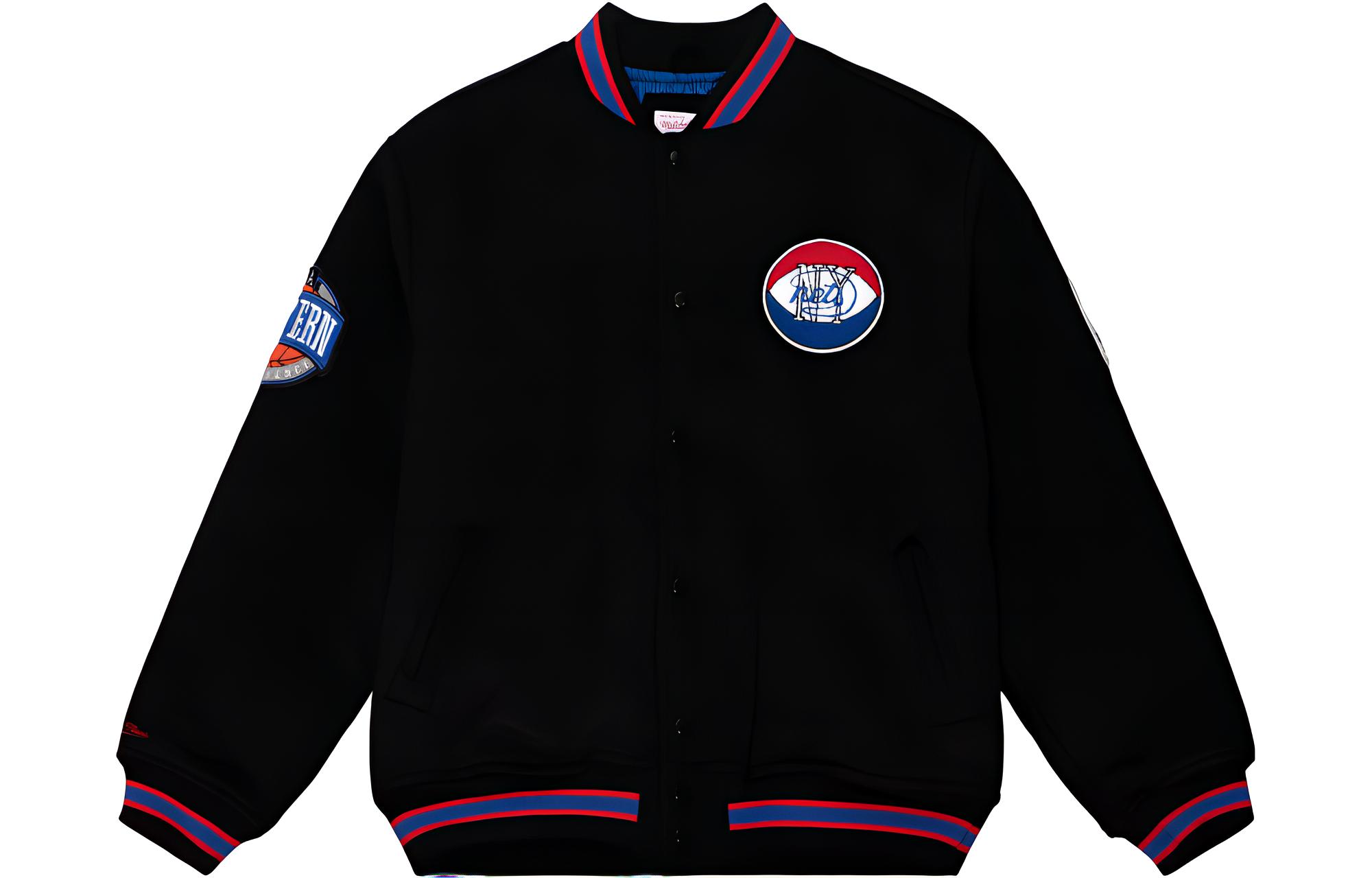 Mitchell Ness Mitchell & Ness Fleece Vintage Heavyweight Sweater Unisex Black MNO-JYSFWT23082001