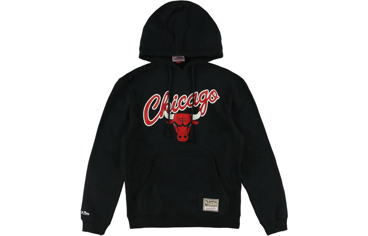 Mitchell Ness Mitchell & Ness FW22 Green Letter Print Hoodie Long-Sleeve Sweatshirt FPHD4849-MBUDKGN