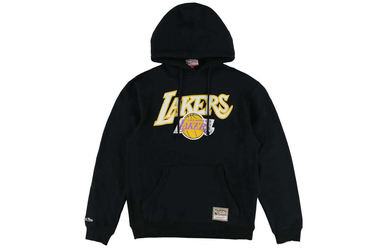 Mitchell Ness Mitchell & Ness FW22 Letter Cartoon Print Pullover Hoodie Blue FPHD4849-NYKROYA