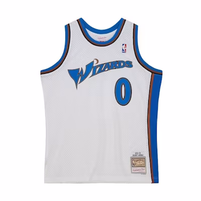 Mitchell Ness Mitchell & Ness Gilbert Arenas Washington Wizards 2004-05 White Jersey Mens. SMJY6664-WWI04GARWHIT