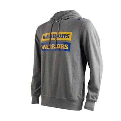 Mitchell Ness Mitchell & Ness Golden State Warriors Half-Zip Colorblock Hoodie Jacket Blue HFZPEF18005-GSWROYA