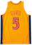 Lookbook Mitchell & Ness 金州勇士隊 Baron Davis #5 06-07 復古球衣 黃色 SMJYGS20135-GSWYELL06BDV