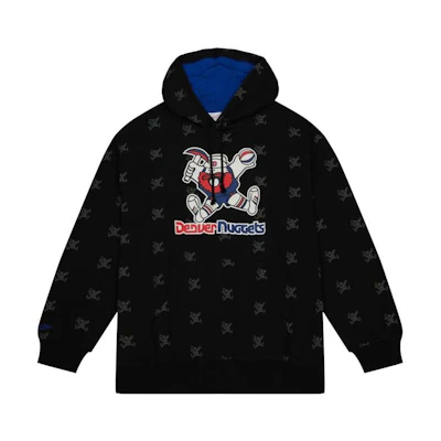 Mitchell Ness Mitchell & Ness Graphic Print Colorblock Crewneck Sweatshirt Navy Blue FCPO5512-NYYYYPPPNAVY