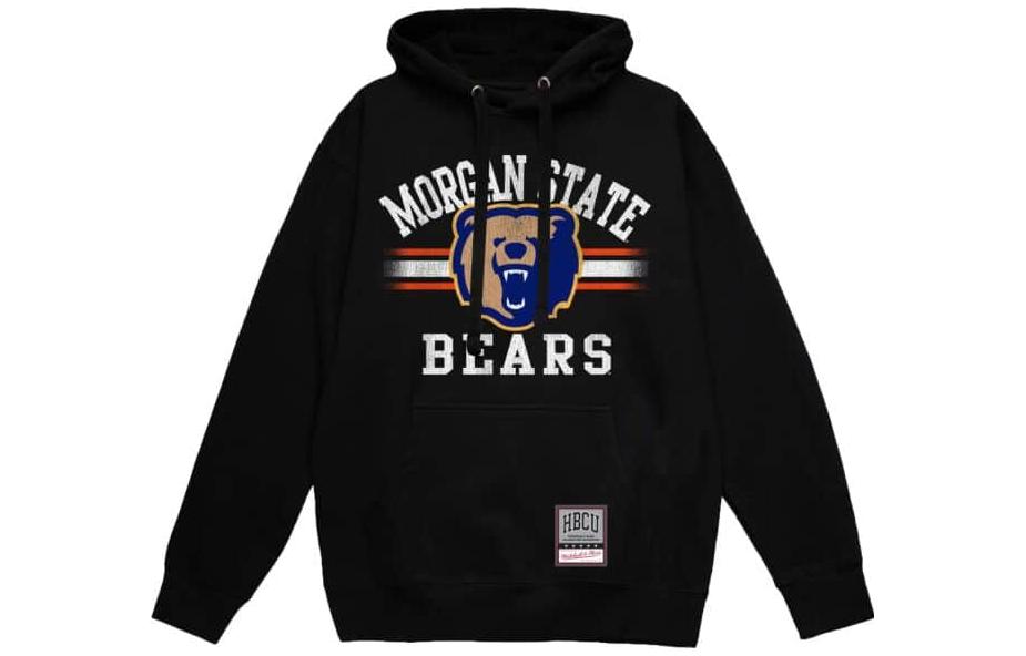 Mitchell Ness Mitchell & Ness Graphic Print Loose Fit Hoodie for Men - Black BMFP7177-CLBYYPPPBLCK