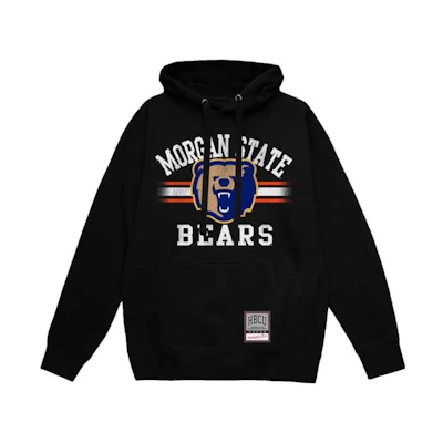 Mitchell Ness Mitchell & Ness Graphic Print Loose Fit Hoodie for Men - Black BMFP7177-CLBYYPPPBLCK