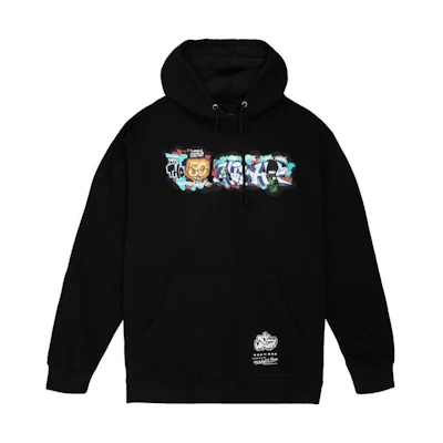 Mitchell Ness Mitchell & Ness Graphic Print Loose Fit Hoodie Men’s Blue FPHD4987-MBRYYPPPROYA