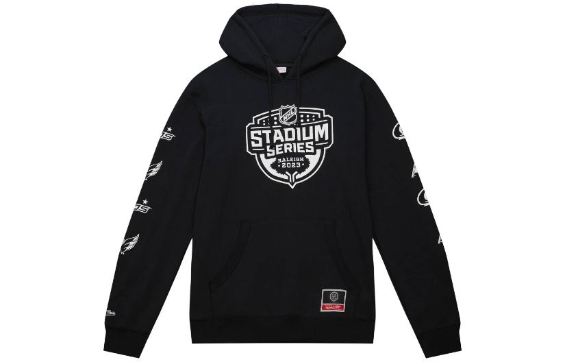 Mitchell Ness Mitchell & Ness Graphic Print Pullover Hoodie Men’s Black BMPH1174-ASMYYPPPBLCK