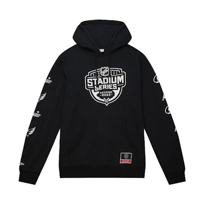 Mitchell Ness Mitchell & Ness Graphic Print Pullover Hoodie Men’s Black BMPH1174-ASMYYPPPBLCK
