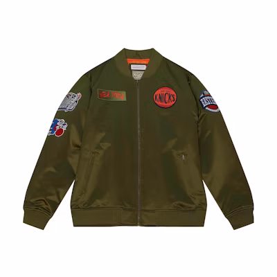Mitchell Ness Mitchell & Ness Green Letter Printed Pullover Hoodie Men’s Long Sleeve BMFP5535-MNNYYPPPDKGN