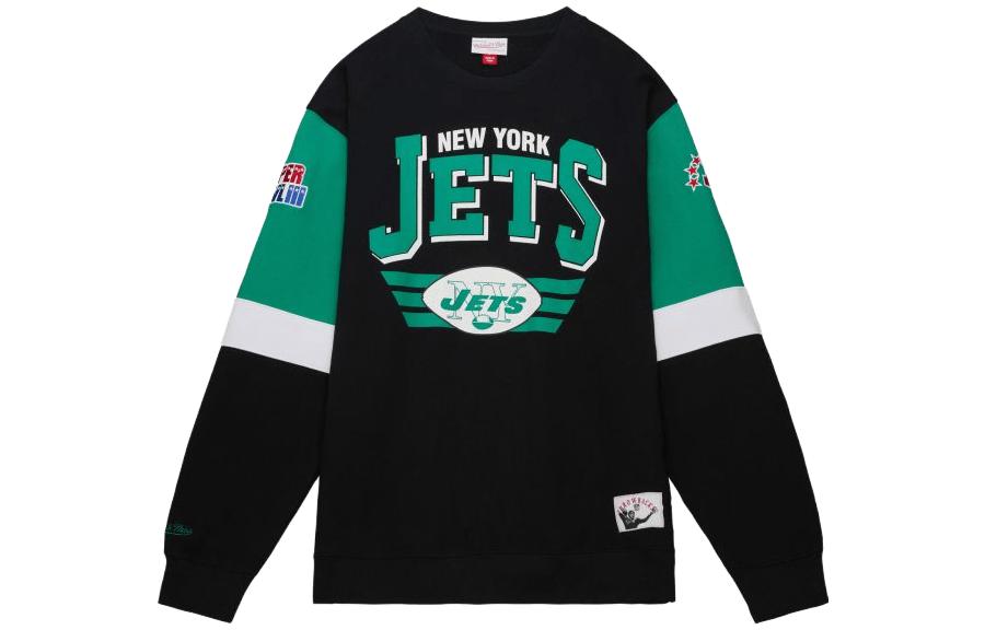 Mitchell Ness Mitchell & Ness Green Logo Print Button-Up Jacket Unisex MNHYAWTOJT018-GRN